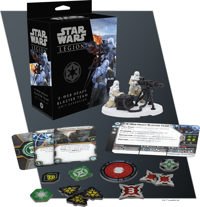 Star Wars Legion E-Web Heavy Blaster Team - Atomic Mass Games