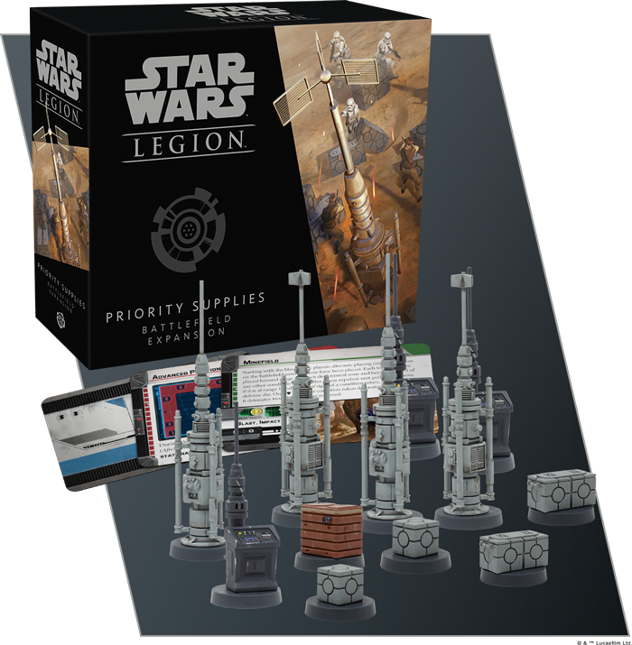 Star Wars Legion Priority Supplies Battlefield Expansion - Atomic Mass Games