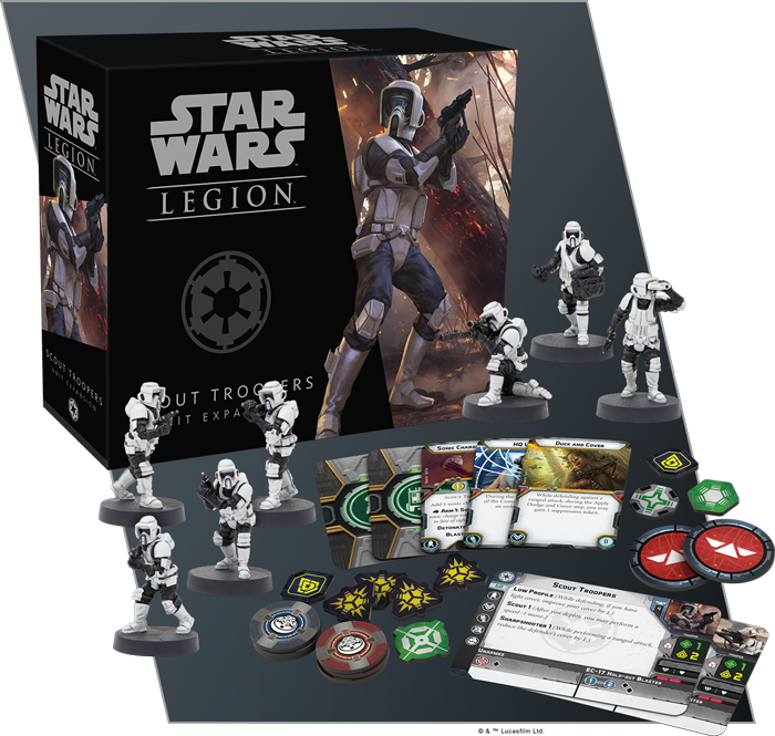 Star Wars Legion Scout Troopers Unit Expansion - Atomic Mass Games