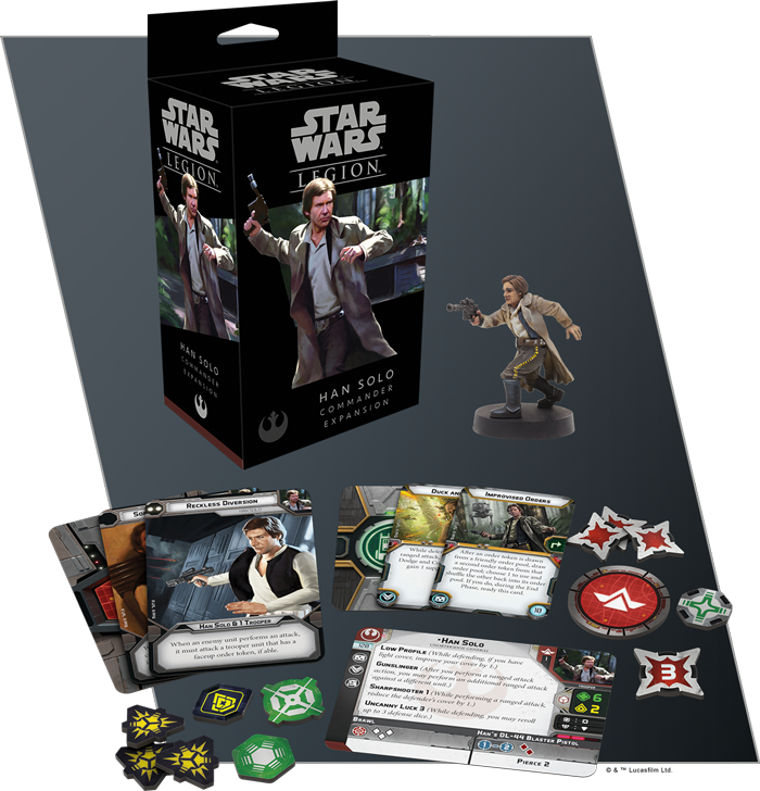 Star Wars Legion: Han Solo Commander - Atomic Mass Games
