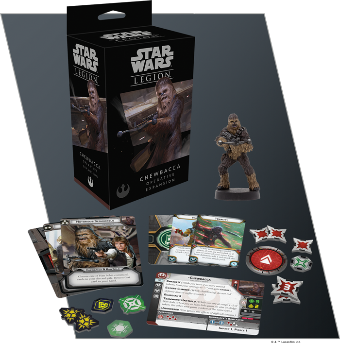 Star Wars Legion Chewbacca Operative - Atomic Mass Games