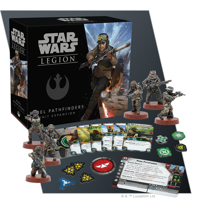 Star Wars Legion Rebel Pathfinders Unit Expansion - Atomic Mass Games