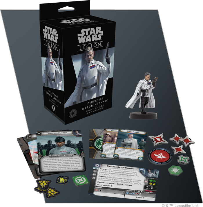 Star Wars Legion Director Orson Krennic Commander Expansion - Atomic Mass Games