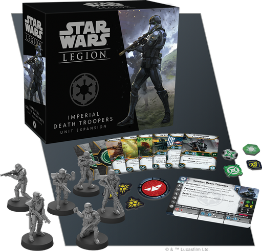 Star Wars Legion Imperial Death Troopers Unit Expansion - Atomic Mass Games