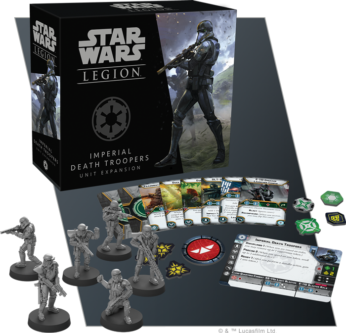Star Wars Legion Imperial Death Troopers Unit Expansion - Atomic Mass Games