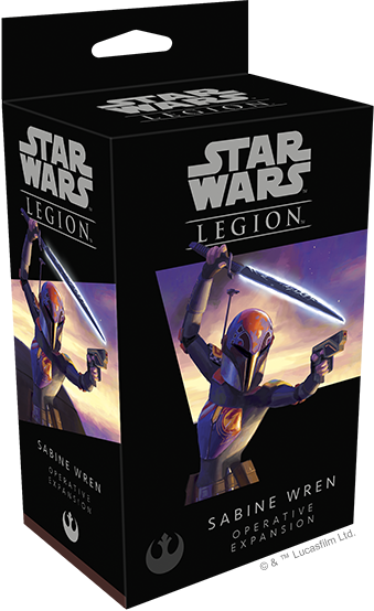 Star Wars Legion Sabine Wren Operative Expansion - Atomic Mass Games