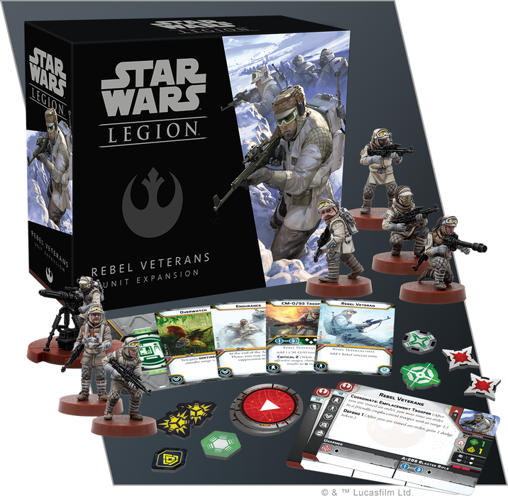 Star Wars Legion Rebel Veterans Unit Expansion - Atomic Mass Games