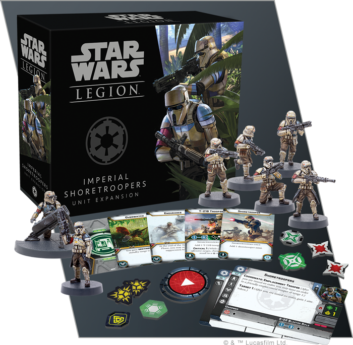 Star Wars Legion Imperial Shoretroopers Unit Expansion - Atomic Mass Games