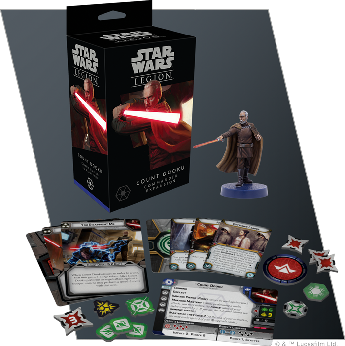 Star Wars Legion Count Dooku Commander Expansion - Atomic Mass Games