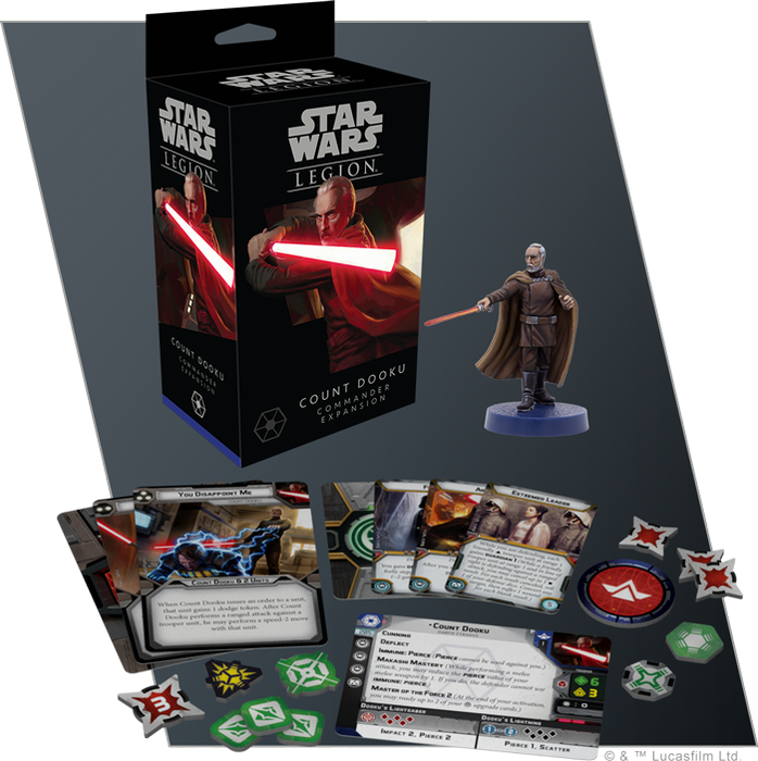 Star Wars Legion Count Dooku Commander Expansion - Atomic Mass Games