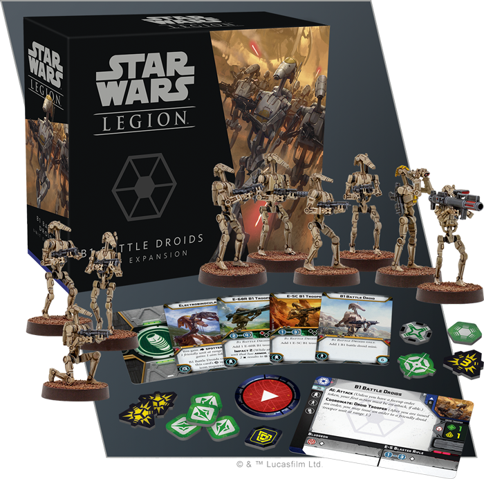 Star Wars Legion B1 Battle Droids Unit Expansion - Atomic Mass Games
