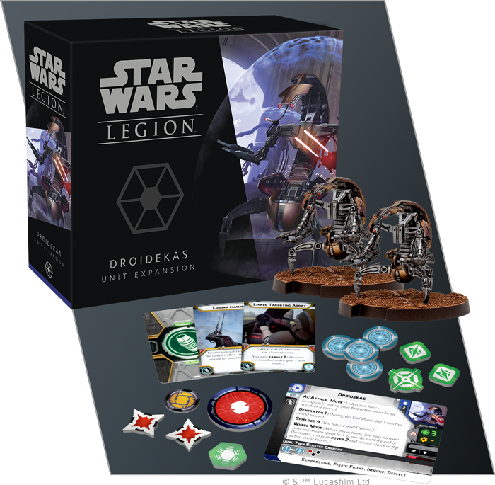 Star Wars Legion Droidekas Unit Expansion - Atomic Mass Games