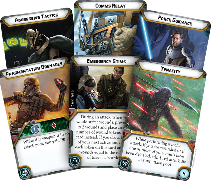 Star Wars Legion Upgrade Card Pack - Atomic Mass Games