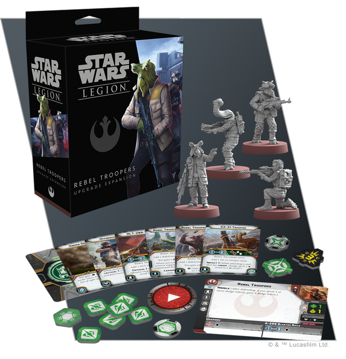 Star Wars Legion Rebel Trooper Upgrade Expansion - Atomic Mass Games