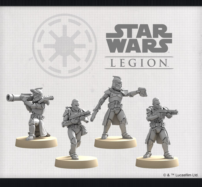 Star Wars Legion Phase I Clone Trooper Upgrade Expansion - Atomic Mass Games