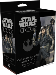Star Wars Legion Cassian Andor and K-2SO Commander Expansion - Atomic Mass Games