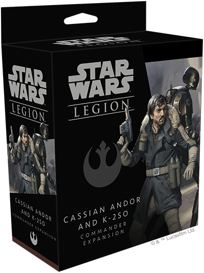 Star Wars Legion Cassian Andor and K-2SO Commander Expansion - Atomic Mass Games