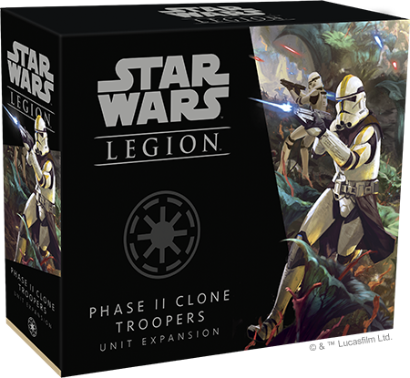 Star Wars Legion Phase II Clone Troopers Unit Expansion - Atomic Mass Games