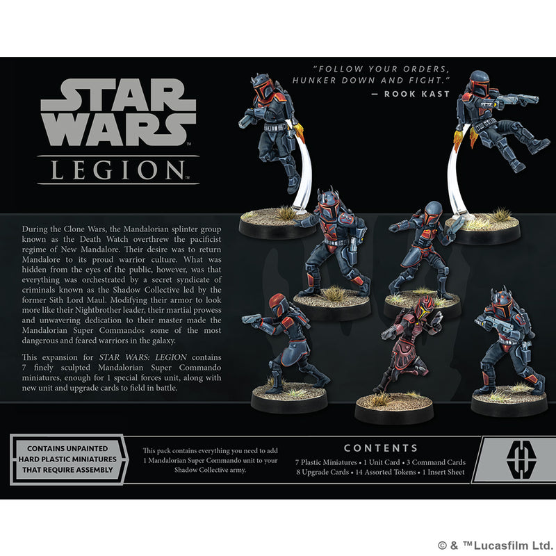 Mandalorian Super Commandos: Star Wars Legion - Atomic Mass Games