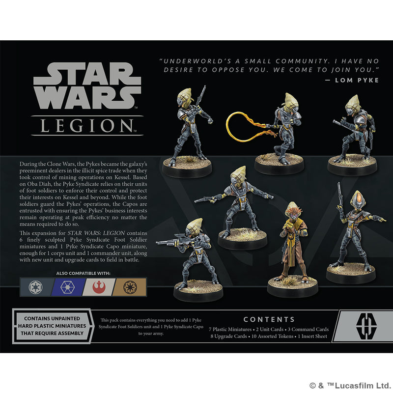 Pyke Syndicate Foot Soldiers: Star Wars Legion - Atomic Mass Games