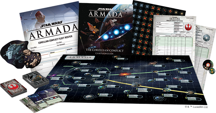 Star Wars Armada Corellian Conflict - Atomic Mass Games