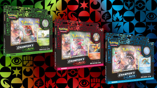 Pokemon Champion's Path Pin Collection - Turffield, Hulbury and Motostoke Gyms - Pokemon