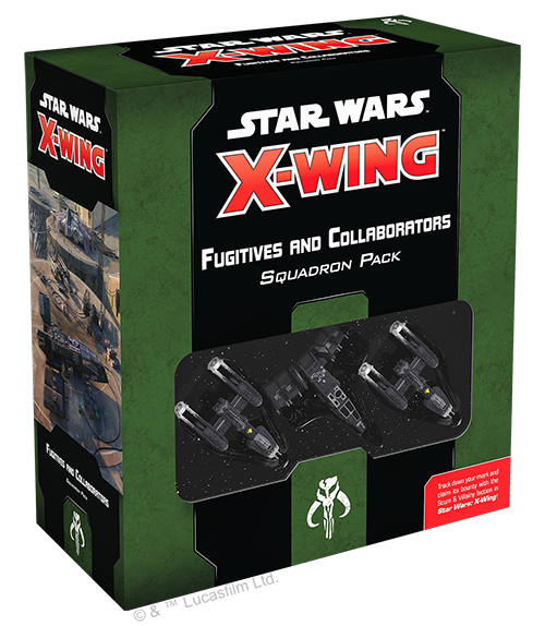 Star Wars X-Wing: Fugitives and Collaborators Squadron Pack - Atomic Mass Games