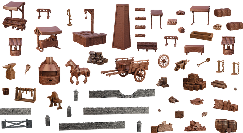Terrain Crate: Town Centre - Mantic Games