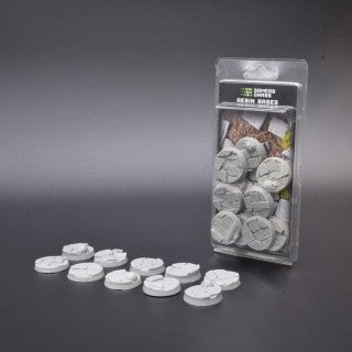 Gamers Grass - Temple Resin Bases, Round 32mm (x10) - Gamers Grass