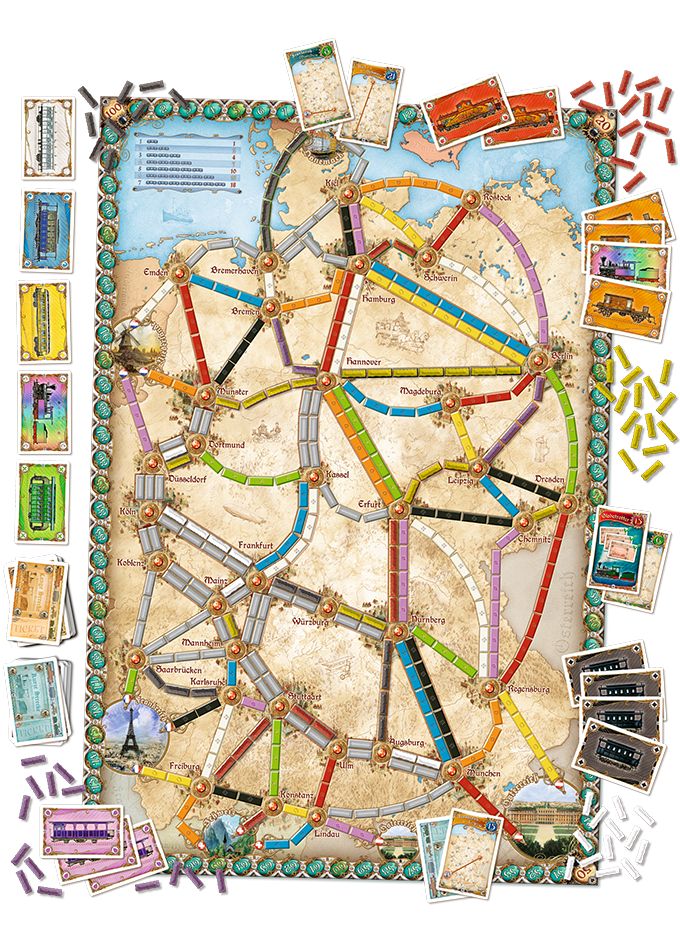 Ticket to Ride: Germany - Days of Wonder