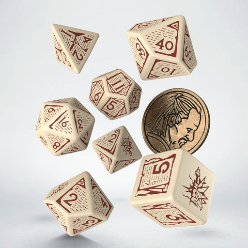 The Witcher Dice Set - Vesemir - The Old Wolf - Q-Workshop