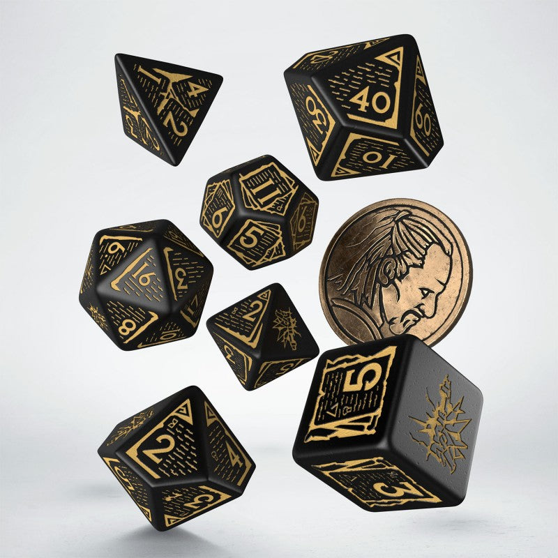 The Witcher Dice Set - Vesemir - The Sword Master - Q-Workshop