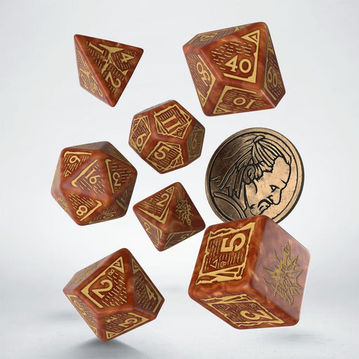 The Witcher Dice Set - Vesemir - The Wise Witcher - Q-Workshop