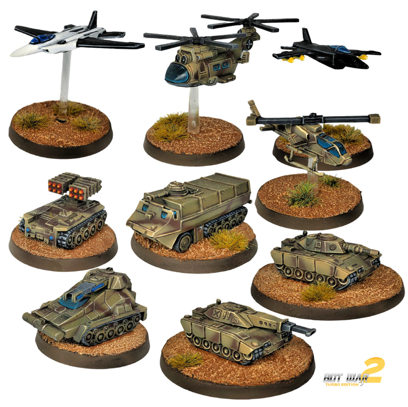 Bot War - The Eagles Veterans  (Democracy Starter Box) - Traders Galaxy