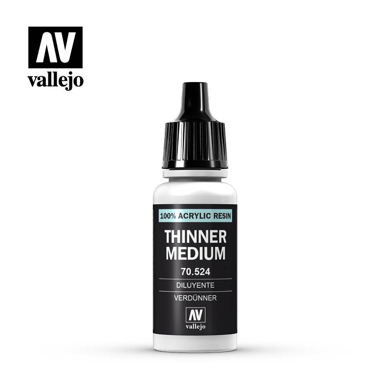 AV Vallejo Model Color 18ml - Thinner Medium - Vallejo