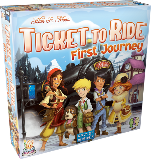 Ticket To Ride First Journey Europe - Days of Wonder