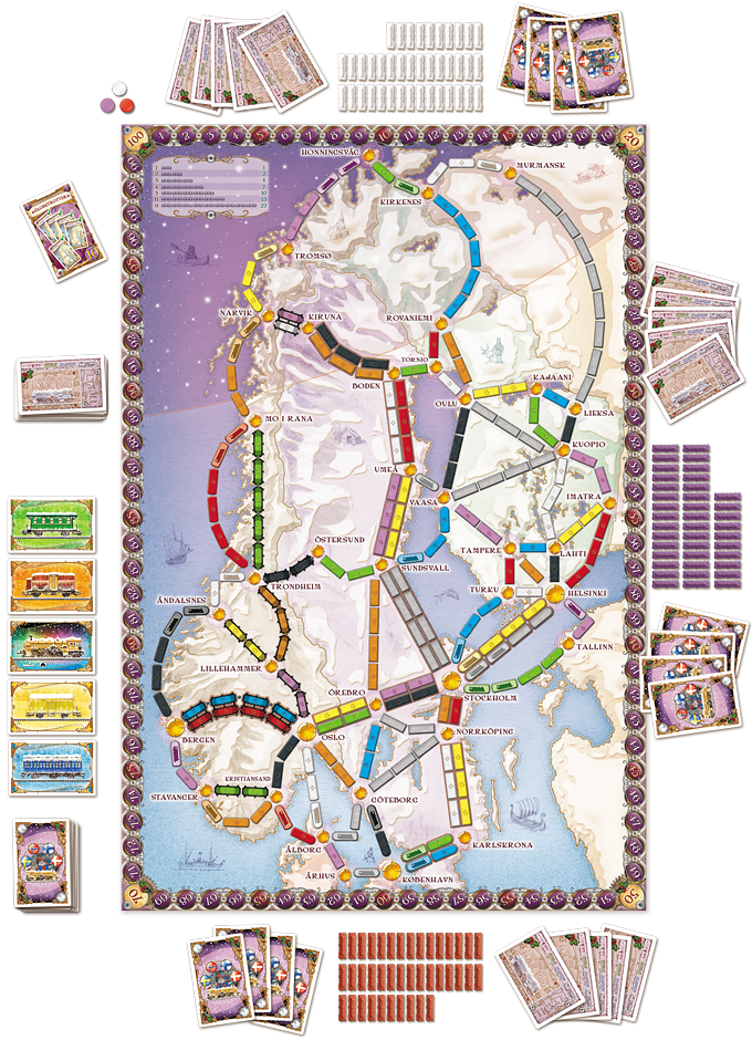 Ticket to Ride: Nordic Countries - Days of Wonder