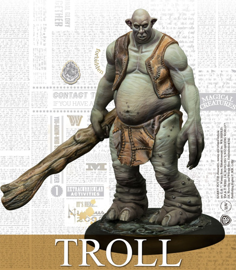 Troll Adventure Pack - Harry Potter Miniature Game - Knight Models