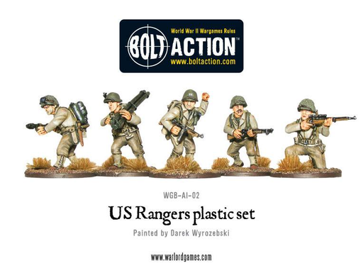 Bolt Action: Rangers lead the way! US Rangers boxed set - Warlord Games