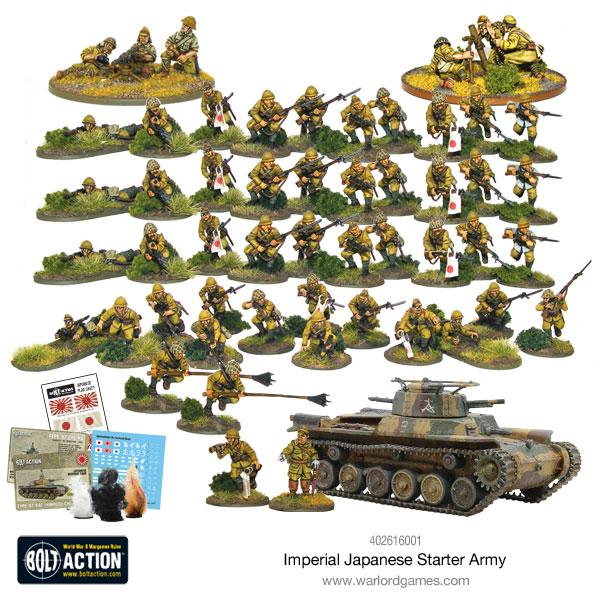 Bolt Action: Banzai! Imperial Japanese Starter Army - Warlord Games