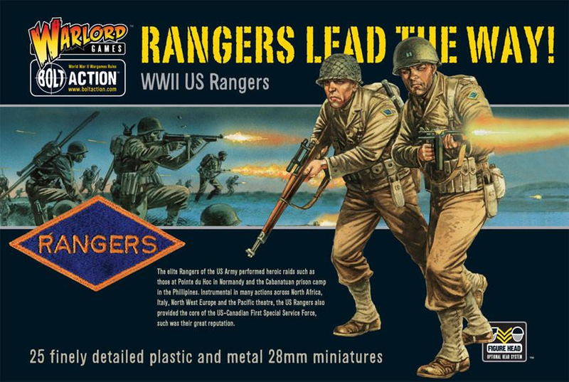 Bolt Action: Rangers lead the way! US Rangers boxed set - Warlord Games