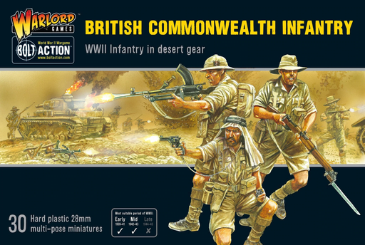Bolt Action: British Commonwealth Infantry - Warlord Games