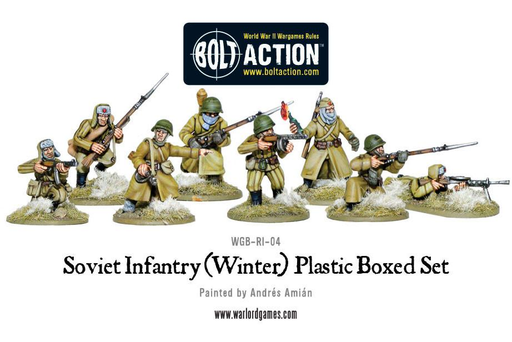 Bolt Action: Soviet Winter Infantry - Warlord Games