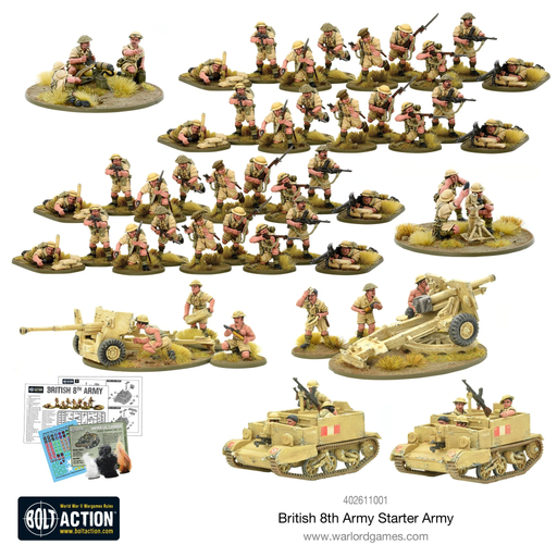 Bolt Action: 8th Army starter army - Warlord Games