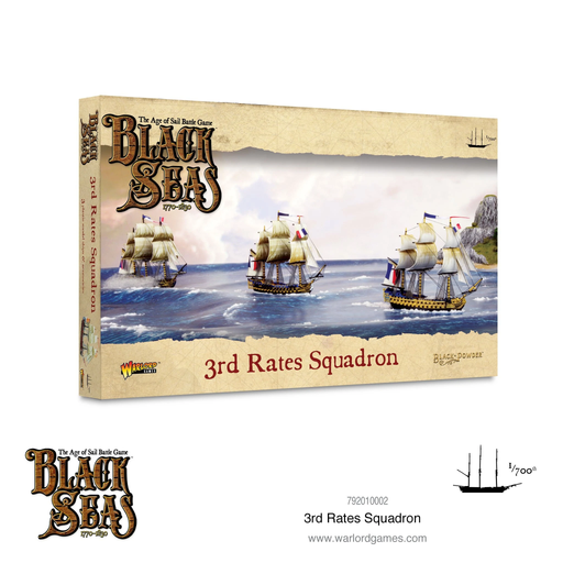 Black Seas: 3rd Rates Squadron (1770 - 1830) - Warlord Games
