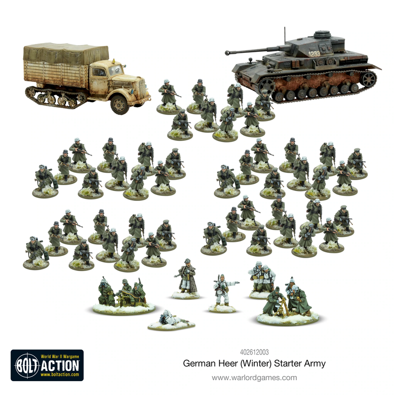 Bolt Action: German Heer (Winter) starter army - Warlord Games