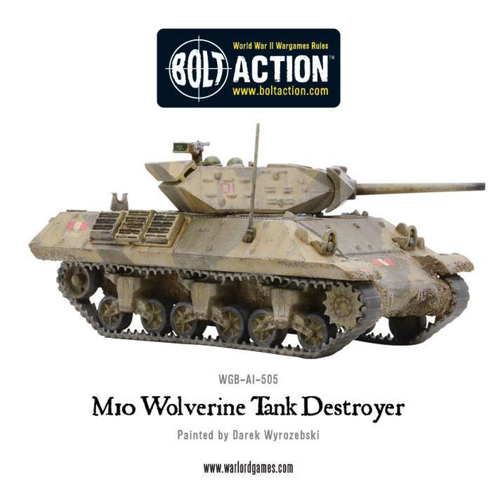 Bolt Action: M10 Tank Destroyer/Wolverine (Plastic Box) - Warlord Games