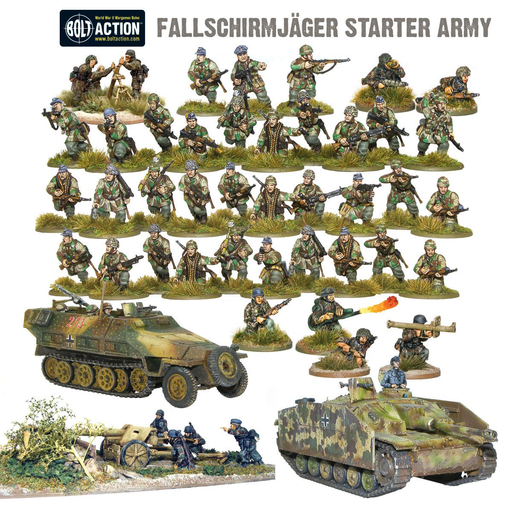 Bolt Action: Fallschirmjager Starter Army - Warlord Games