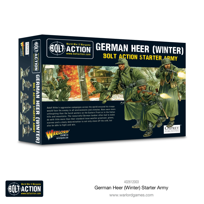 Bolt Action: German Heer (Winter) starter army - Warlord Games