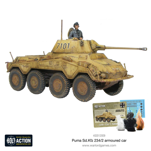 Bolt Action: Puma Sd.Kfz 234/2 Armoured Car - Warlord Games
